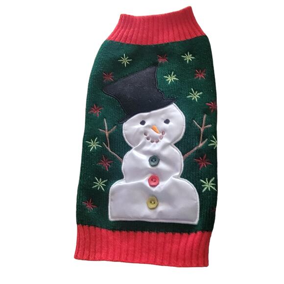 Lot of 6  Christmas Sweaters Dresses and Shirts Size Medium Various Brands - Picture 2 of 7